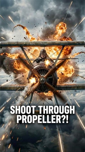 How WWI Pilots Shot Through Their Own Propellers