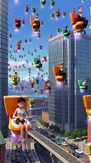 Flying Toilet Future of Logistic