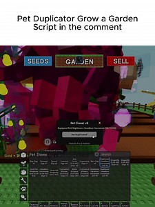 12K views · 77 reactions | PetDuplicator Script In Grow a Garden #roblox #growagarden #fypシ #foryouシ #zyxcba | Pxz. | Facebook