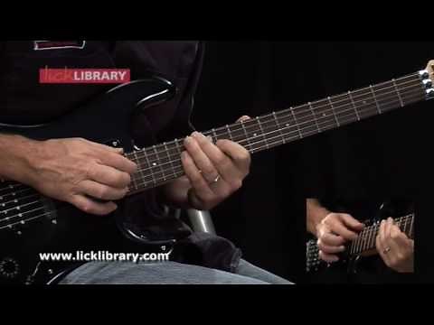 Flying High Again - Guitar Solo - Slow & Close Up - www.licklibrary.com