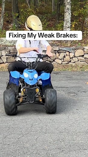 150$ Quad Bike Repair: Brakes Fixed After Exploding