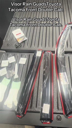 Visor Rain Guards for 2024-2026 Toyota Tacoma