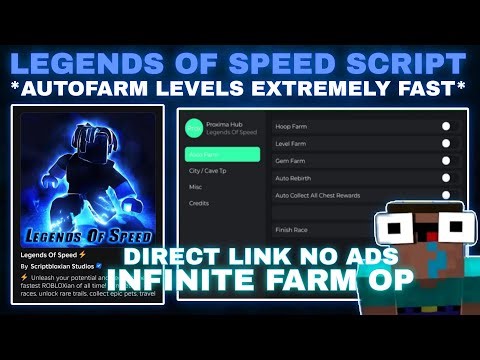 Legends of Speed Script Pastebin **NO KEY** AUTOFARM, Hoops, Gems, Finish Race Very OP.