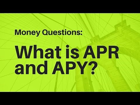 Difference between APR and APY? COMPOUND INTEREST!