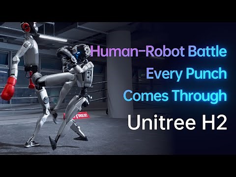 Unitree 1.8m Humanoid Robot Every Punch Comes Through！🥰
