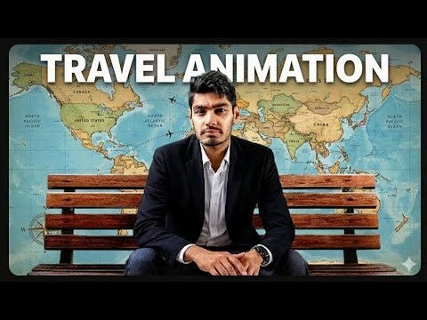 Travel Map Animation in After Effects | Step-by-Step (2025)