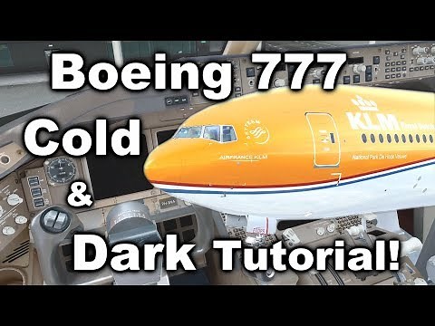 Tutorial: Boeing 777 Cold & Dark Startup + FMC Programming! [2018] [PMDG] [P3D V4.3]