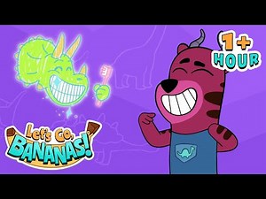 The Spoonasaurus | Cartoons for Kids | Let's Go Bananas | 9 Story Fun