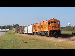 Classic U18Bs on the Pickens Railway: Anderson to Belton, SC - 10/10/2022