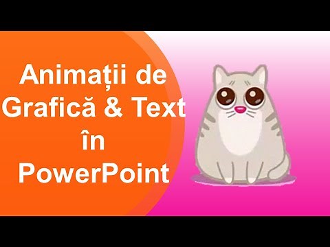 Animatii si tranzitii de obiecte si text in PowerPoint