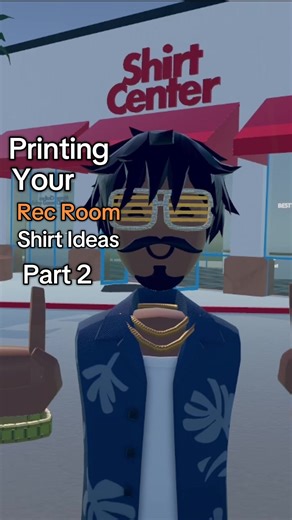 Imprime tus ideas de camisetas de Rec Room - Parte 2