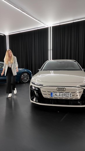 Premiere of the Audi A6 e-tron: Electric Power and Style