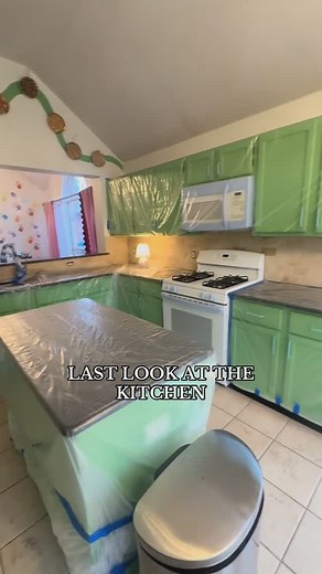 Kaarin OHara | Say goodbye to the current kitchen tile and backsplash! Tile removal day today! It’s going to be so weird to see this gone but I am so... | Instagram