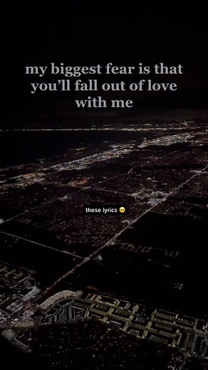 My Biggest Fear is Falling Out of Love 🖤