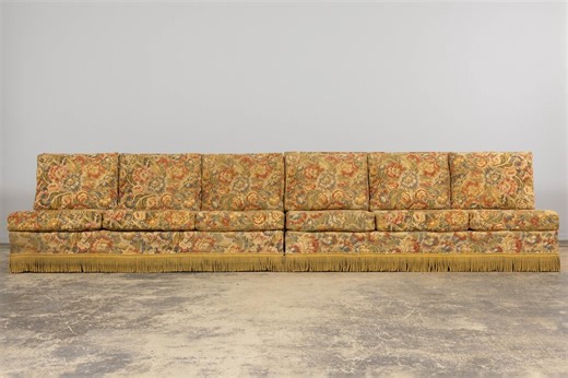 Vintage French Country Sofas in Floral Tapestry – A Pair - Etsy