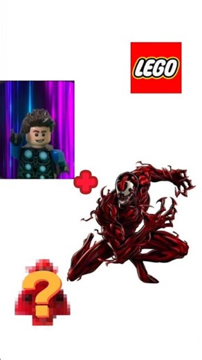 How to make Coltvinlolz-Verse Carnage in Lego #lego #carnage #marvel