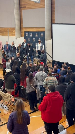 I heard the American Indian Movement song for the first time yesterday & I cried boohoo tears while they sang it man 😭. The tears wouldn’t stop flowing & I let them go. Going from that to then getting to hear the history of how it was given to them by the Cheyenne who sang it when they defeated KKKuster after Mutsimiuna split that man head like a 🪓🍉 to me explained why it impacted me so deeply. That was the song on their hearts after 1 of the greatest victories for Indigenous Peoples on Turtl