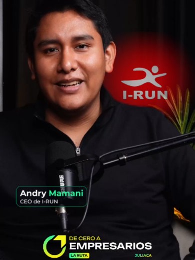 🚀 ¡Andry Mamani - CEO DE @irun.pe te invita a ser parte de un gran encuentro empresarial en Juliaca! Si eres empresario, emprendedor o profesional con ganas de crecer, aprender y conectar con nuevas oportunidades, ¡este evento es para ti! 🔥 📍 Juliaca | UNAJ 📅 23 de octubre | 2:00 p. m. a 6:00 p. m. ¡Nos vemos en De Cero a Empresarios – La Ruta! 🙌 #Juliaca #DeCeroAEmpresarios #AndryMamani #Emprendedores #GurúMotivación #irun