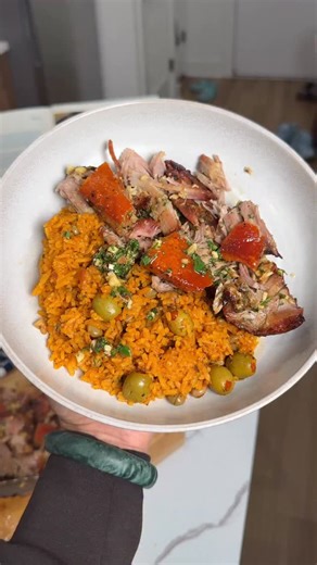 Chef Ray B. on Instagram: "This pernil recipe by @themoodyfoody did what needed to be done. I feel like the ill titi on the block now 🤭😭. 10/10 🤎"