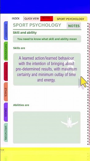 AQA GCSE PE Revision Course: Skill