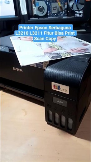 Printer Epson Serbaguna L3210 L3211 Fitur Bisa Print Scan Copy. printer, epson, printer epson.