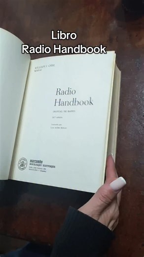 Manual de radio Radio Handbook edición 1979 Lo conocías? #HamRadio #radioaficionados #pasionporlaradio | Marisa Del Prete
