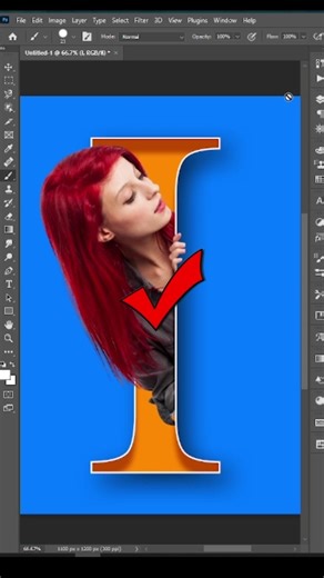 how to make letter A elements#shortvideo #photoshop #graphicdesign