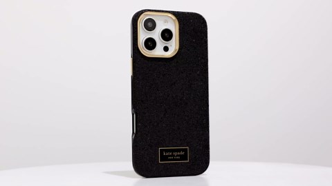 kate spade new york iPhone 16 Plus Case - Compatible with MagSafe - Designer Phone Case - Crystal Pave Nightfall