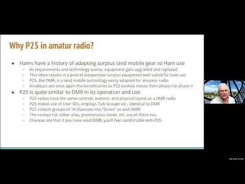 PAPA System Let's Talk About P25 20mar21 - Ft Dave, KC6N