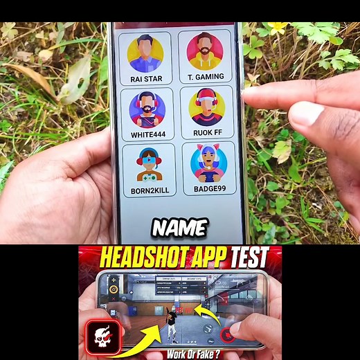 Trying Free Fire HEADSHOT APPS From Play Store - Do They Work? | Zihuff