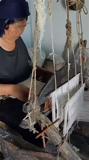 Traditional Weaving and Thread Spinning Craft