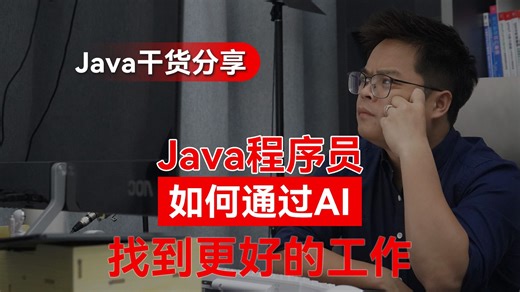 Java程序员如何通过AI更好的工作？【计算机】