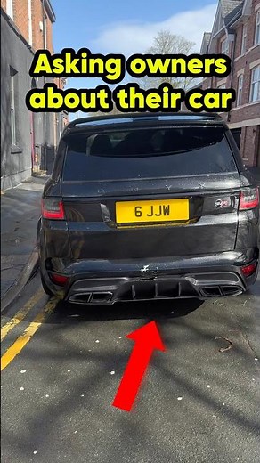 This Range Rover Sport SVR is DIFFERENT #rangerover #4x4 #shorts