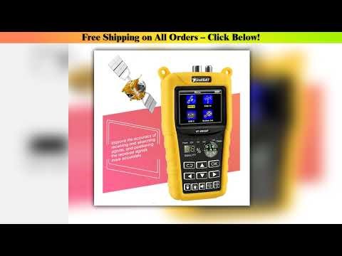 Woopker Satellite Finder VF 6800P Support DVB-T2/DVB S2/DVB C Sat Finder Meter TV Receiver DVB T2