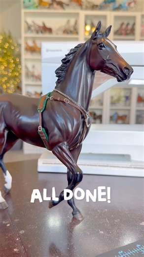 Real ones know where this girly is from 👀 #breyer #schleich #hobby #horse #crafting #tutorial #diy
