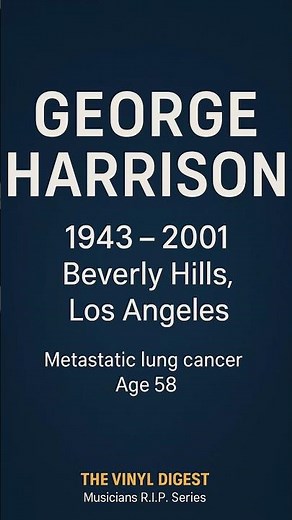 George Harrison - R.I.P. Tribute | November 29 Anniversary