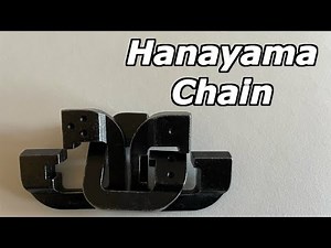 Hanayama Chain puzzle - Instructions and Solution