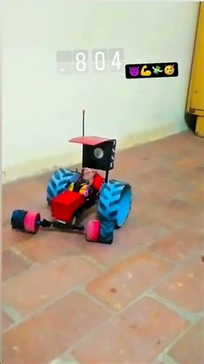 how to make rc tractor at home with cardboard