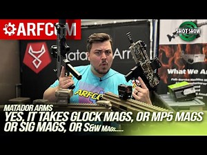 Matador Arms | MAT-9: The Universal 9mm Upper | SHOTShow 2023