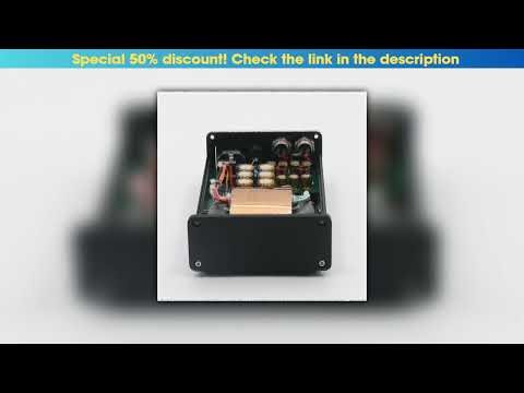 Exclusive 50W R Core Transformer Dual Output Low Noise DC Regulated Linear Power Supply 5V 9V 12V•