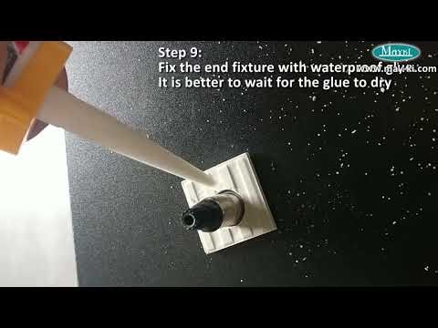 how-to-install fiberoptic swimmingpool star x264