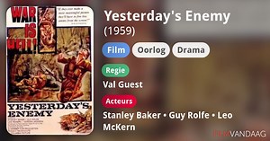 Yesterday's Enemy (1959)