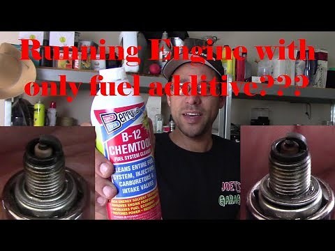 FINAL RESULTS: Only B-12 Fuel Additive in Gas Engine