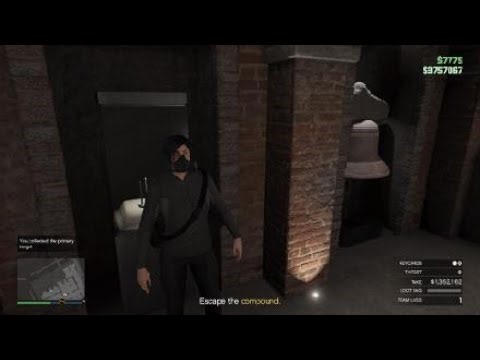 How to Use the Glass Cutter in Cayo Perico Heist | Gta 5 Online PS4