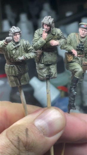 Evolution 1:35 Soviet tank crew resin WWII #travel ZSRR #sovietunion