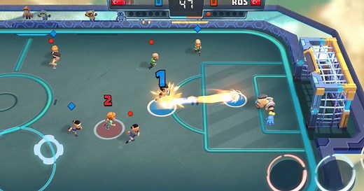 Download and run Goal Battle - Soccer Games on PC & Mac (Emulator)