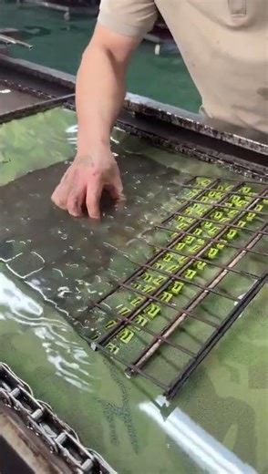 Factory assembly line, water transfer graffiti #hydrographic #craftshorts #printing #diy #shorts