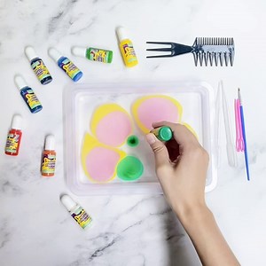 Amazon.com: TIANTAG Marbling Paint Art Kit for Kids Creative Arts and Crafts Set for Girls & Boys 10 Colors（10ml Each） Water Marble Kit Art Painting Set for Ages 6+ : Arts, Crafts & Sewing
