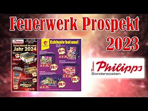Funke Feuerwerk im Discounter 😨| Thomas Philipps Feuerwerk Prospekt | Silvester 2023/2024