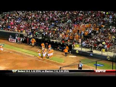 Softball National Championship Game 1: Lady Vols vs Oklahoma Highlights